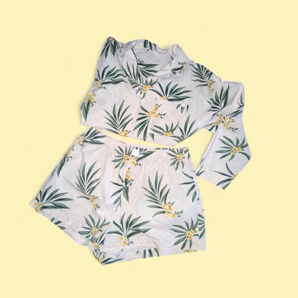 O.N.L.Y Tropical Pajama Short Set